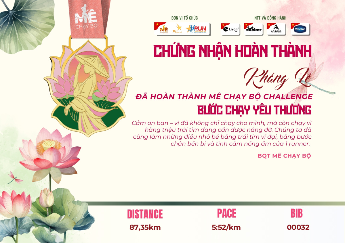 Kháng Lê - Certificate 00032