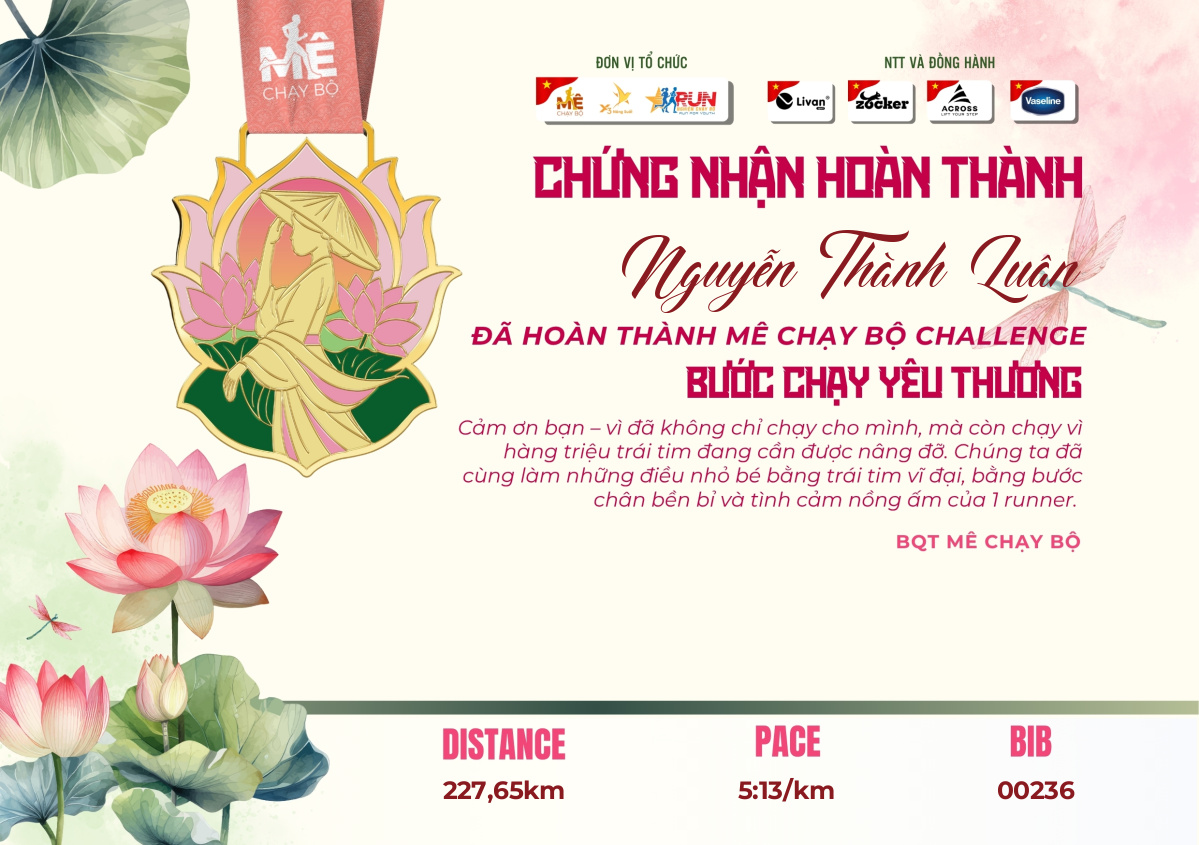 Nguyễn Thành Luân - Certificate 00236
