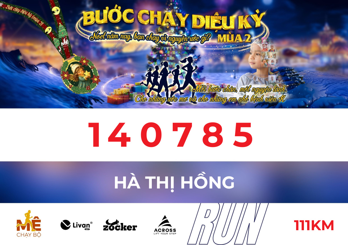 Hà Thị Hồng - BIB 140785