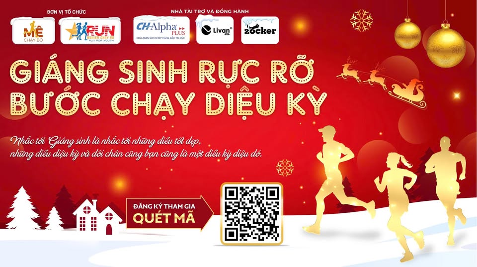 GIÁNG SINH RỰC RỠ - BƯỚC CHẠY DIỆU KỲ | MÊ CHẠY BỘ CHALLENGE 4