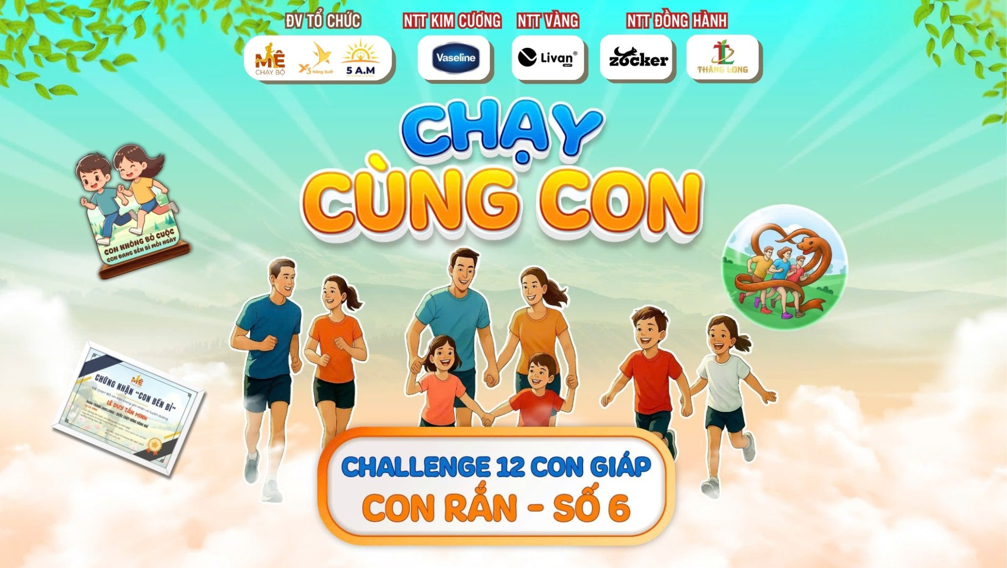 CHẠY CÙNG CON - CHALLENGE ĐẶC BIỆT - SỐ 01