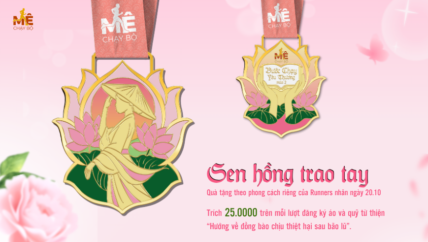 ĐĂNG KÝ NHẬN HUY CHƯƠNG BƯỚC CHẠY YÊU THƯƠNG MÙA 2