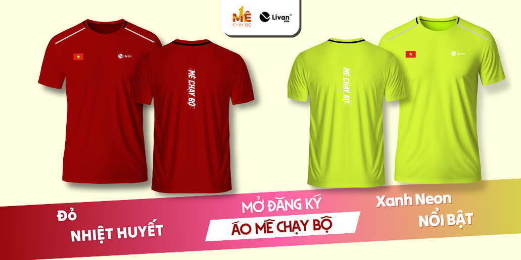 ĐĂNG KÝ NHẬN ÁO MÊ CHẠY BỘ